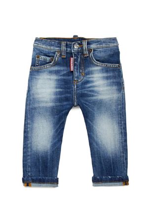 jeans in cotone blu DSQUARED KIDS | DQ01TCD0A98DQ01